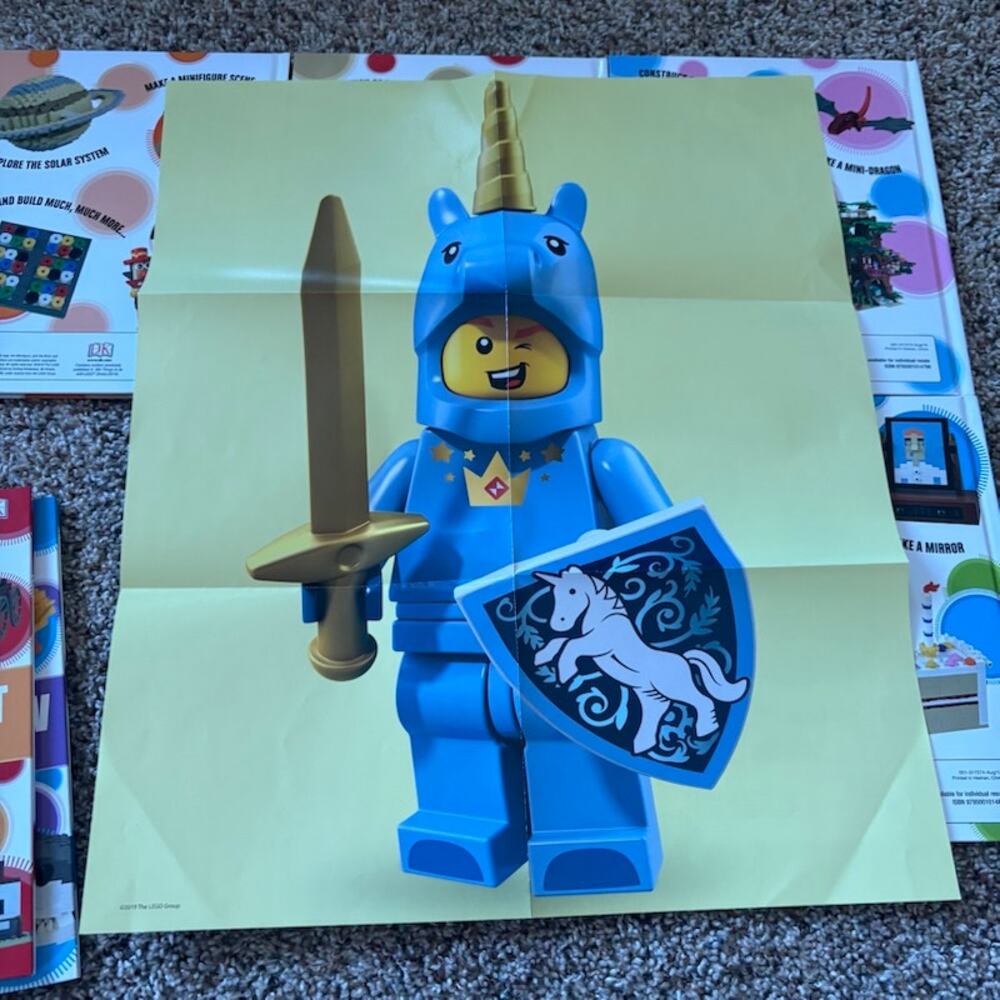 LOT of 6 LEGO DK Books Hardcover Lego Activities - Build Create Make Ideas - Picture 3 of 4